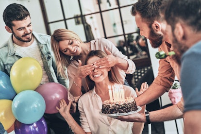 Plan a big birthday party with one of these birthday party group chat names. 