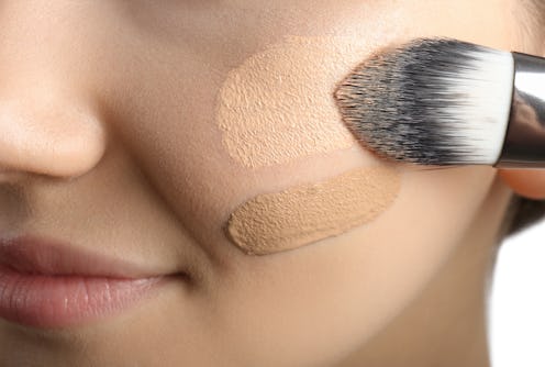 TikTok creators are putting foundation in water, then using a milk frother to create a whipped makeu...