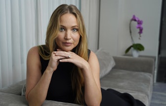Jennifer Lawrence, a cast member in the film "Causeway," poses for a portrait during the 2022 Toront...