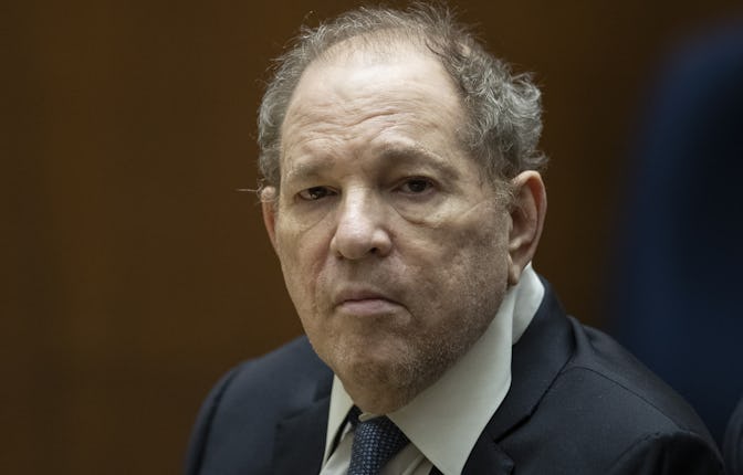 Former film producer Harvey Weinstein appears in court at the Clara Shortridge Foltz Criminal Justic...