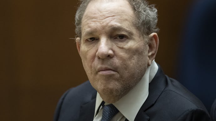 Former film producer Harvey Weinstein appears in court at the Clara Shortridge Foltz Criminal Justic...