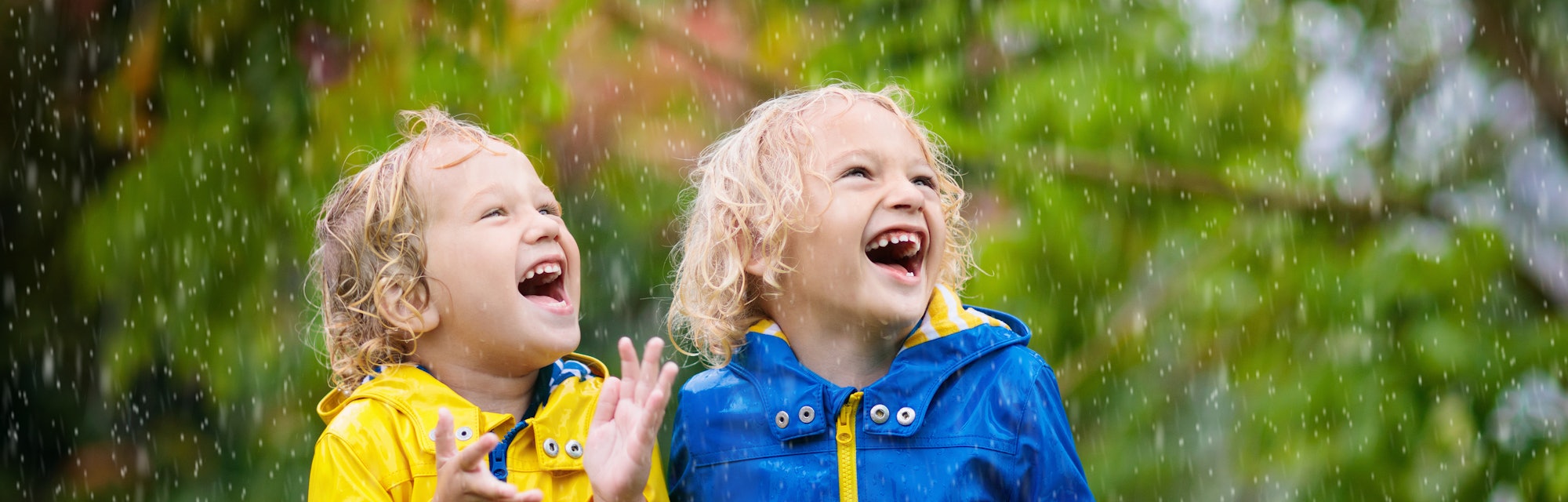 Let your kids play in the rain.