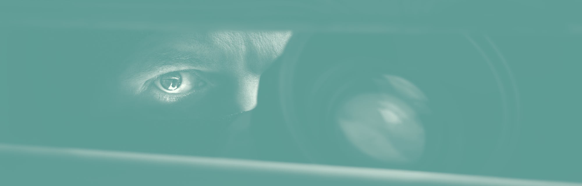 Spy Man. Peeping. Spying. Surveillance. Secret Information. Hidden Camera. Man hiding. Paparazzi. St...