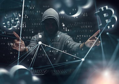 Hacker hunting for crypto currency
