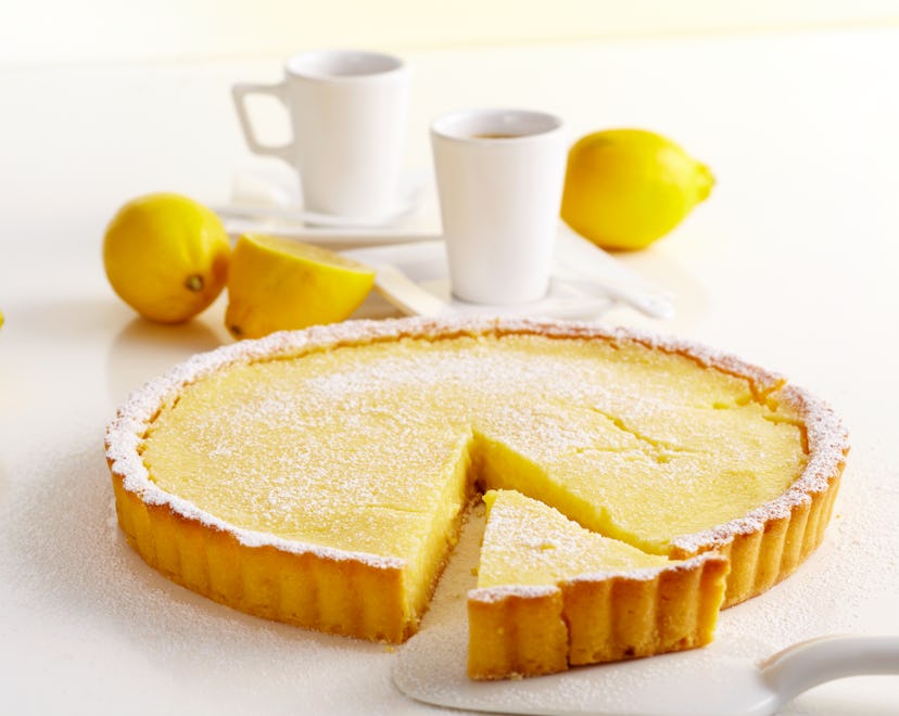 Lemon pie is perfect for Pi Day.