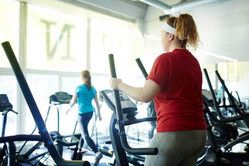 Try this 25-minute interval workout on an elliptical.