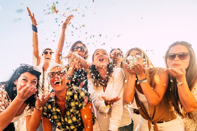 There are many divorce party ideas, but spending time with your best friends is part of all of them.