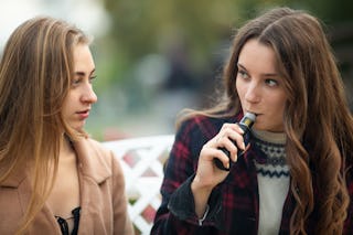 Nicotine use was declining among teens until the introduction of e-cigarettes — but now kids are hav...