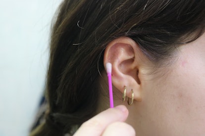 Before getting a cartilage piercing, make sure you go to a professional piercer who uses a needle.