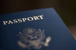 The cover of a U.S. Passport is displayed in Tigard, Ore
