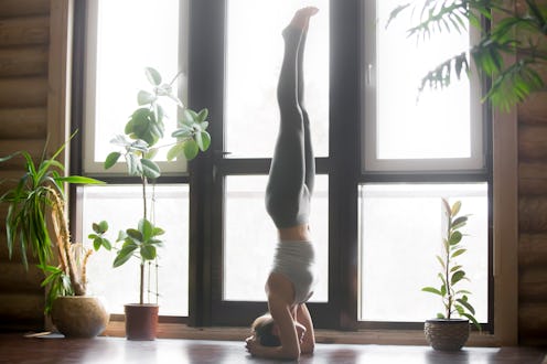 How to do a headstand like a pro yogi.