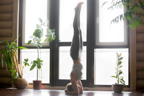 How to do a headstand like a pro yogi.