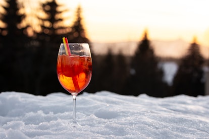spritz in the mountains
