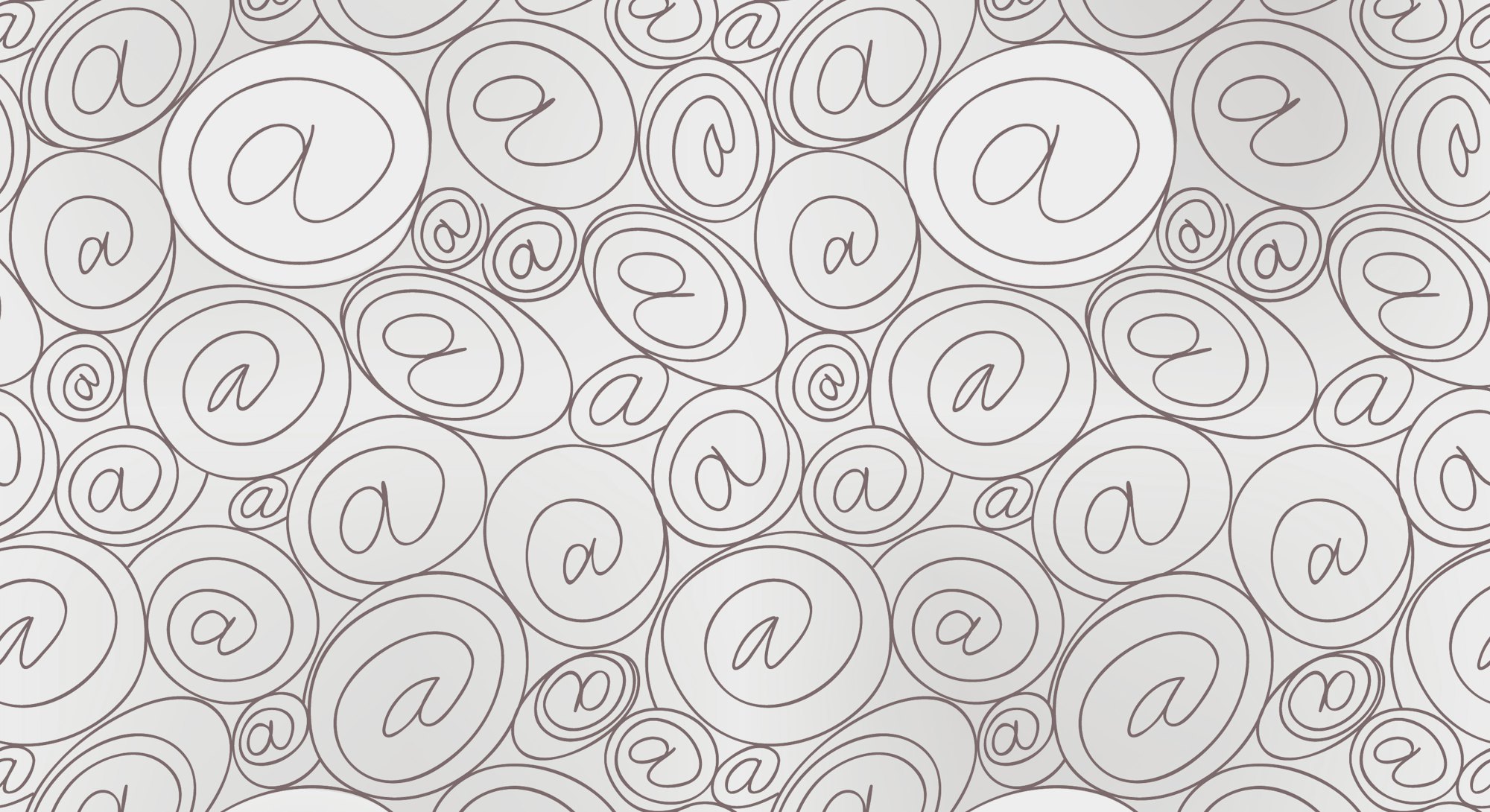 e-mail sign seamless background. email or spam mail pattern concept.