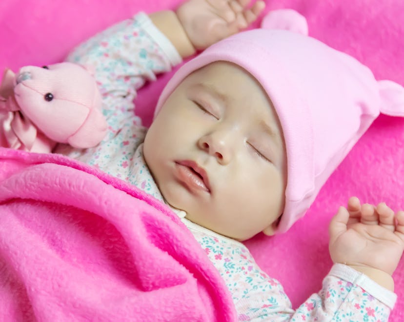 Baby girls are special and need a special caption to welcome them.