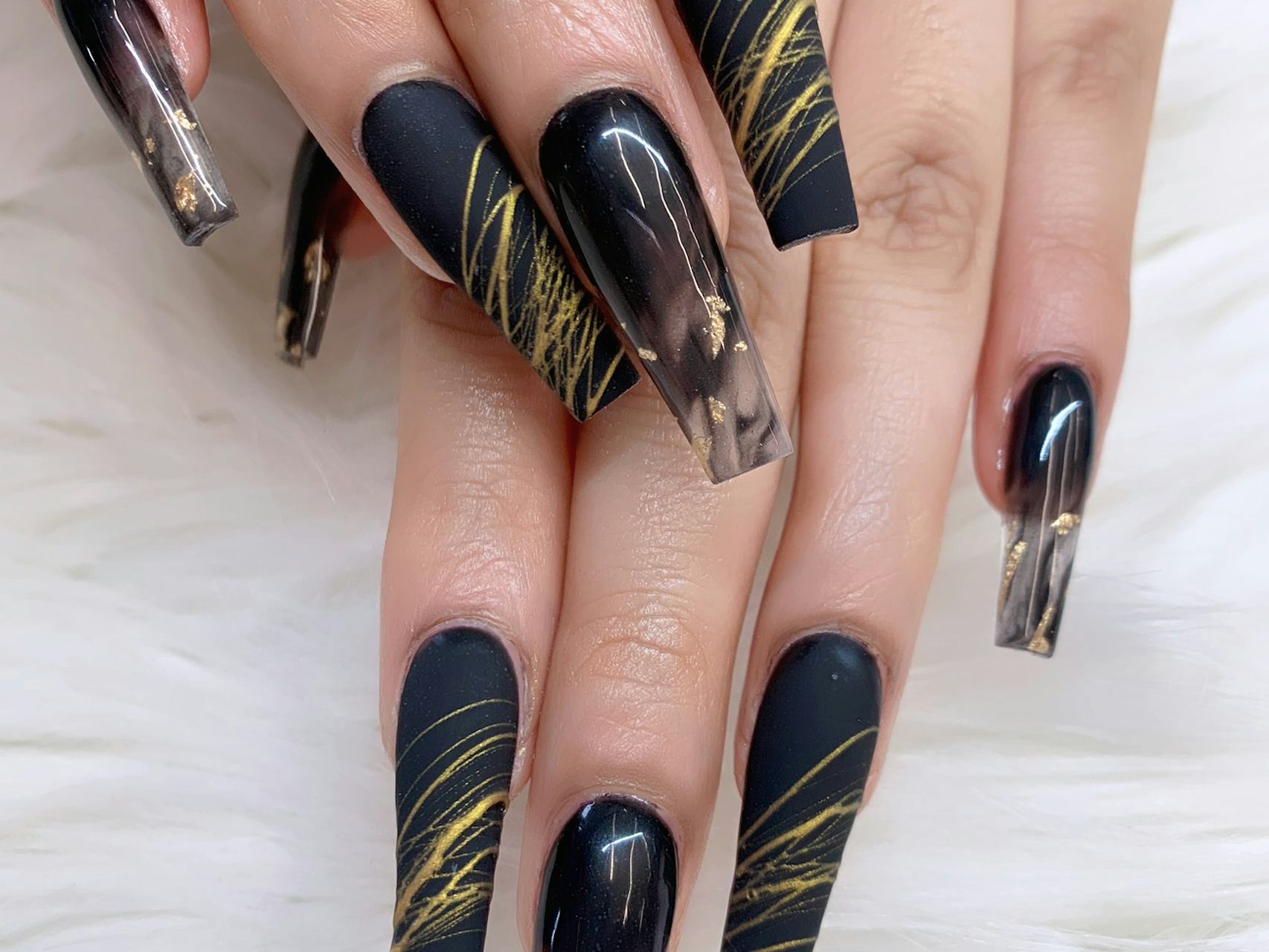 Easy Trendy Coffin Nail Styles For Every Mood Easy Trendy Coffin Nail Styles For Every Mood