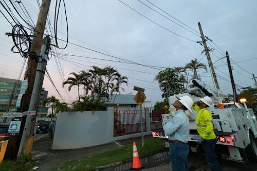 Massive blackout in Puerto Rico after an explosion at the Monacillo power distribution located in Sa...