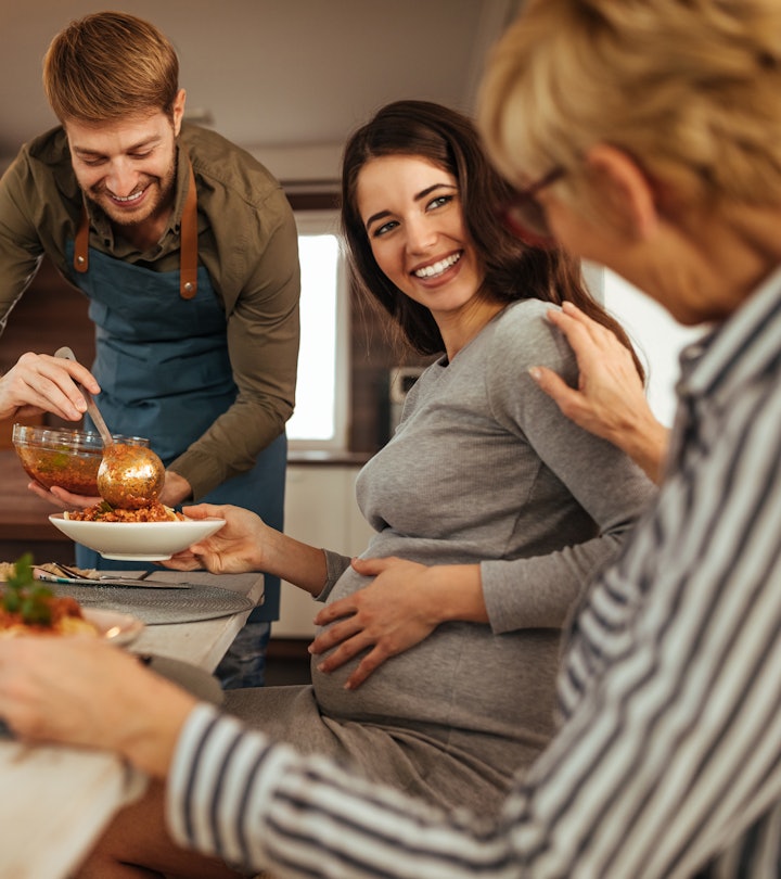 Pregnancy can cause some serious drama between you and your in-laws, so here's how to avoid it.