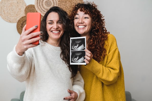 Reciprocal IVF can help LGBTQ couples can help both parents share in the conception and carrying pro...