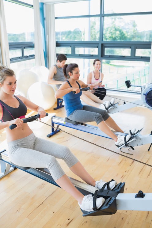 Rowing HIIT workout ideas.