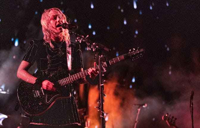 Phoebe Bridgers performs at the Coachella Music & Arts Festival at the Empire Polo Club, in Indio, C...