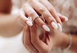 These wedding nails will give you manicure inspiration whether you're a bride or a bridesmaid.