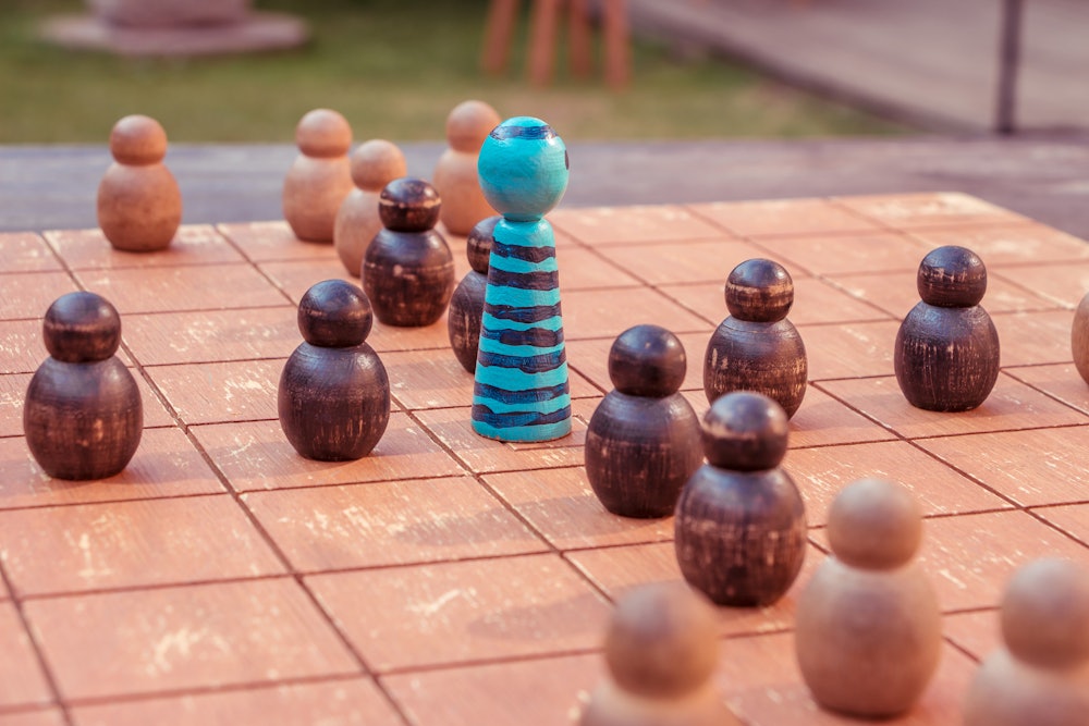 Hnefatafl board game was popular in the Viking Age. Medieval popular strategy board game for two pla...