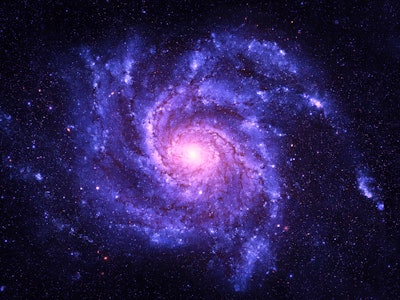 Spiral Galaxy - Elements of This Image Furnished by NASA