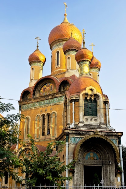 St. Nicholas Russian Church in Bucharest. Romania