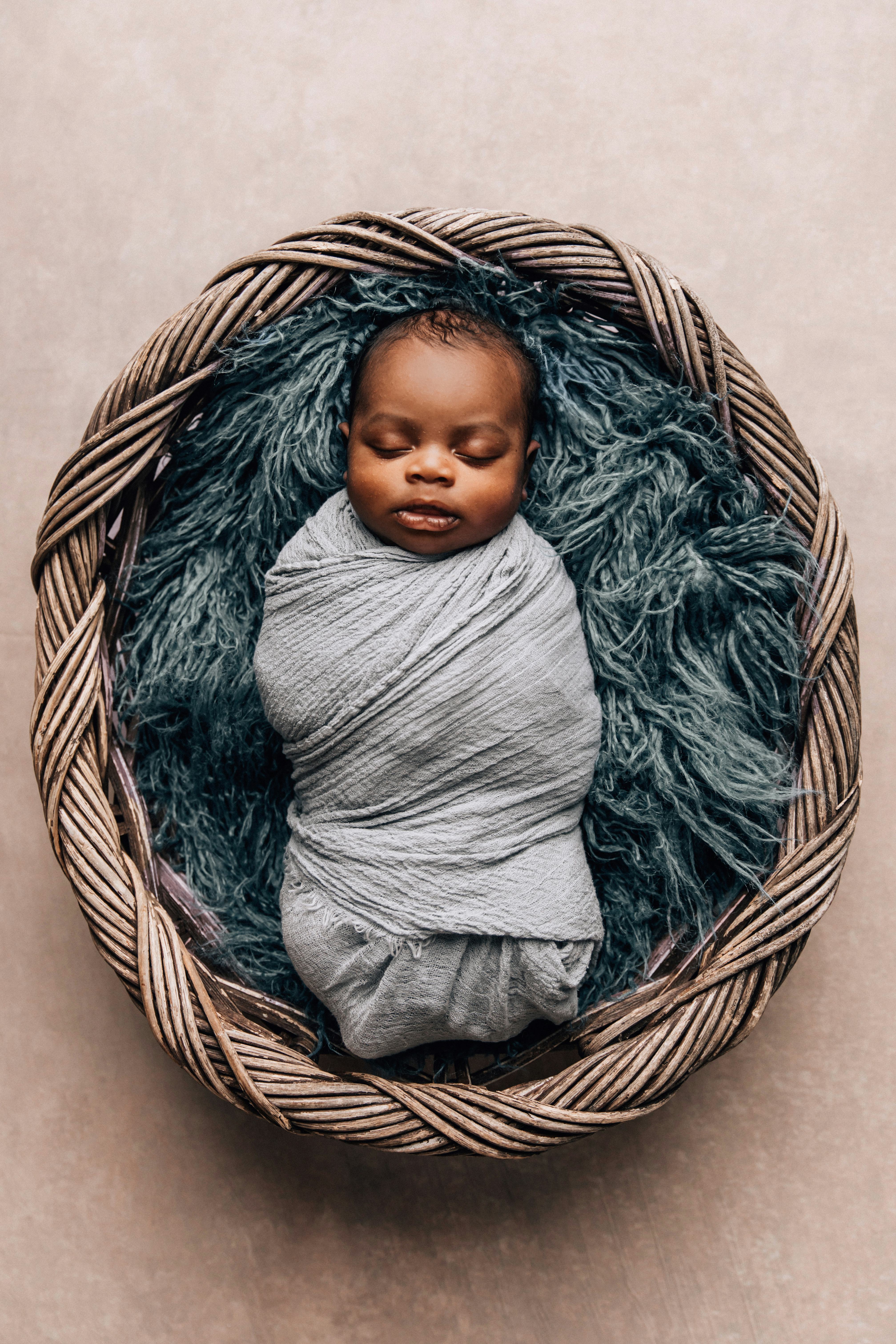 A best sale swaddled baby