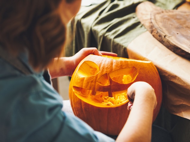 There are plenty of things you can do with old pumpkins after Halloween