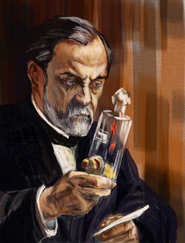 A series of great scientists. Louis Pasteur is a French chemist and microbiologist