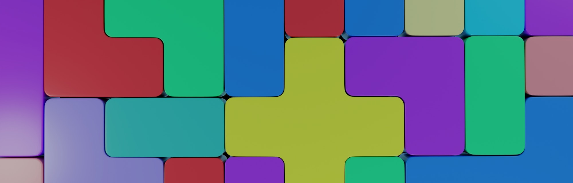 Colored wallpaper. Children's geometric wallpaper. Multi-colored cubes are located nearby. Tetris cu...