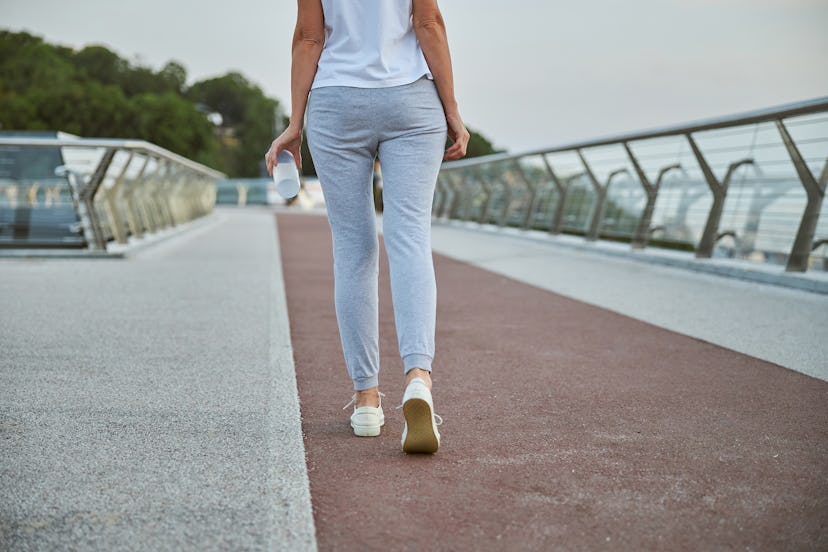 A 20 to 30 minute walk can reduce bloating and pain.