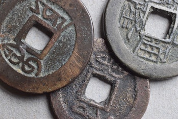 Ancient Chinese coins allowed the researchers to study the metal compositions of bronze items from t...