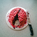 Home bake tasty and a brain cake.