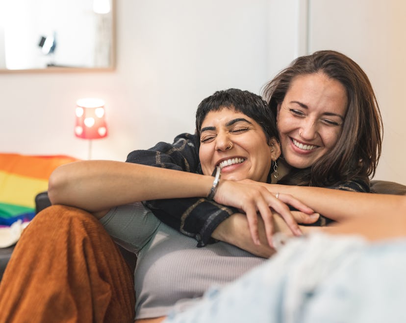 couple hugging each other after playing would you rather questions for couples