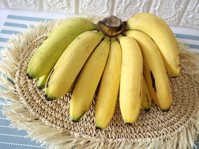 Fresh bananas. Ambon banana. Ambon banana is the name of one type of banana. it doesn't mean that th...