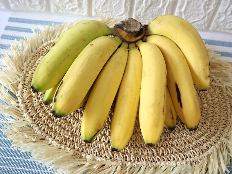 Fresh bananas. Ambon banana. Ambon banana is the name of one type of banana. it doesn't mean that th...