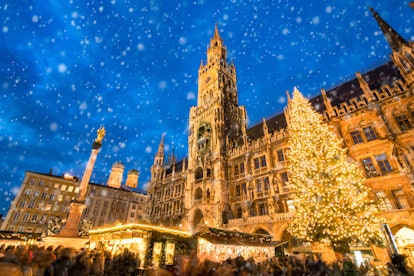 Traditional Christmas market in Munich 