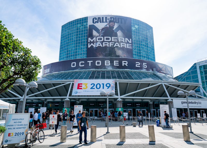 E3 2019 seen outside the Los Angeles Convention Center