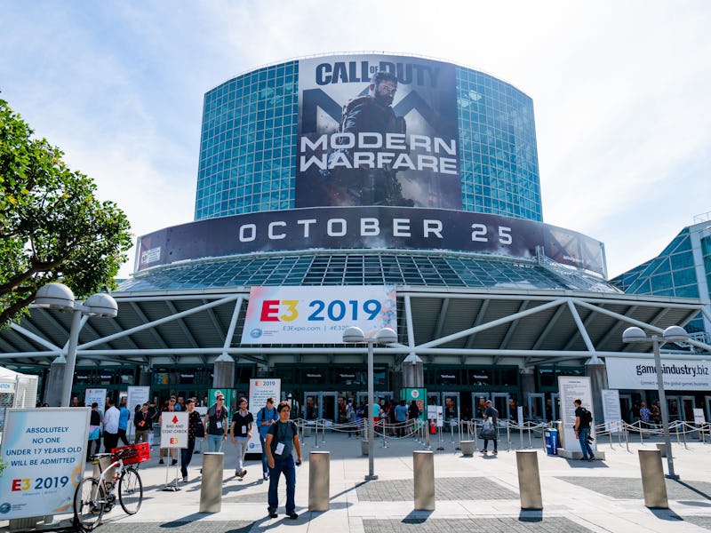 E3 2019 seen outside the Los Angeles Convention Center
