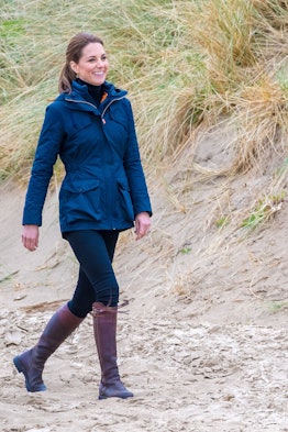 Catherine Duchess of Cambridge at Newborough Beach