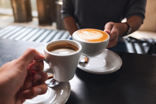 High street coffee shops use different amounts of caffeine in their drinks. 