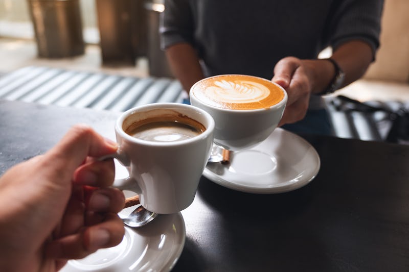 High street coffee shops use different amounts of caffeine in their drinks. 