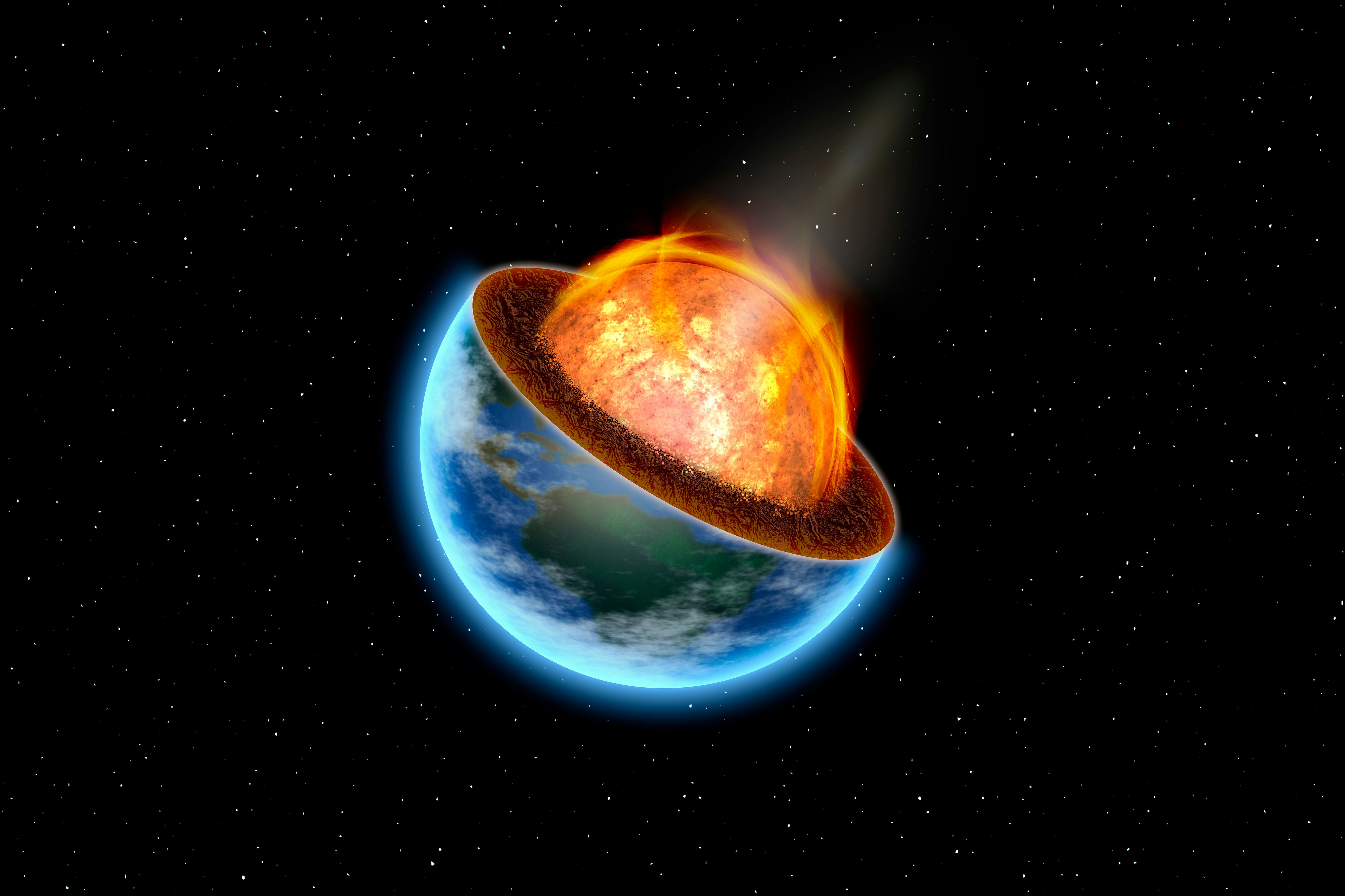 Earth's inner core is solid, seismic waves reveal