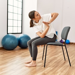 Chair yoga poses you can do without getting up.