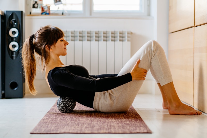 How a mere mini Pilates ball has benefited my at-home workout routine. 