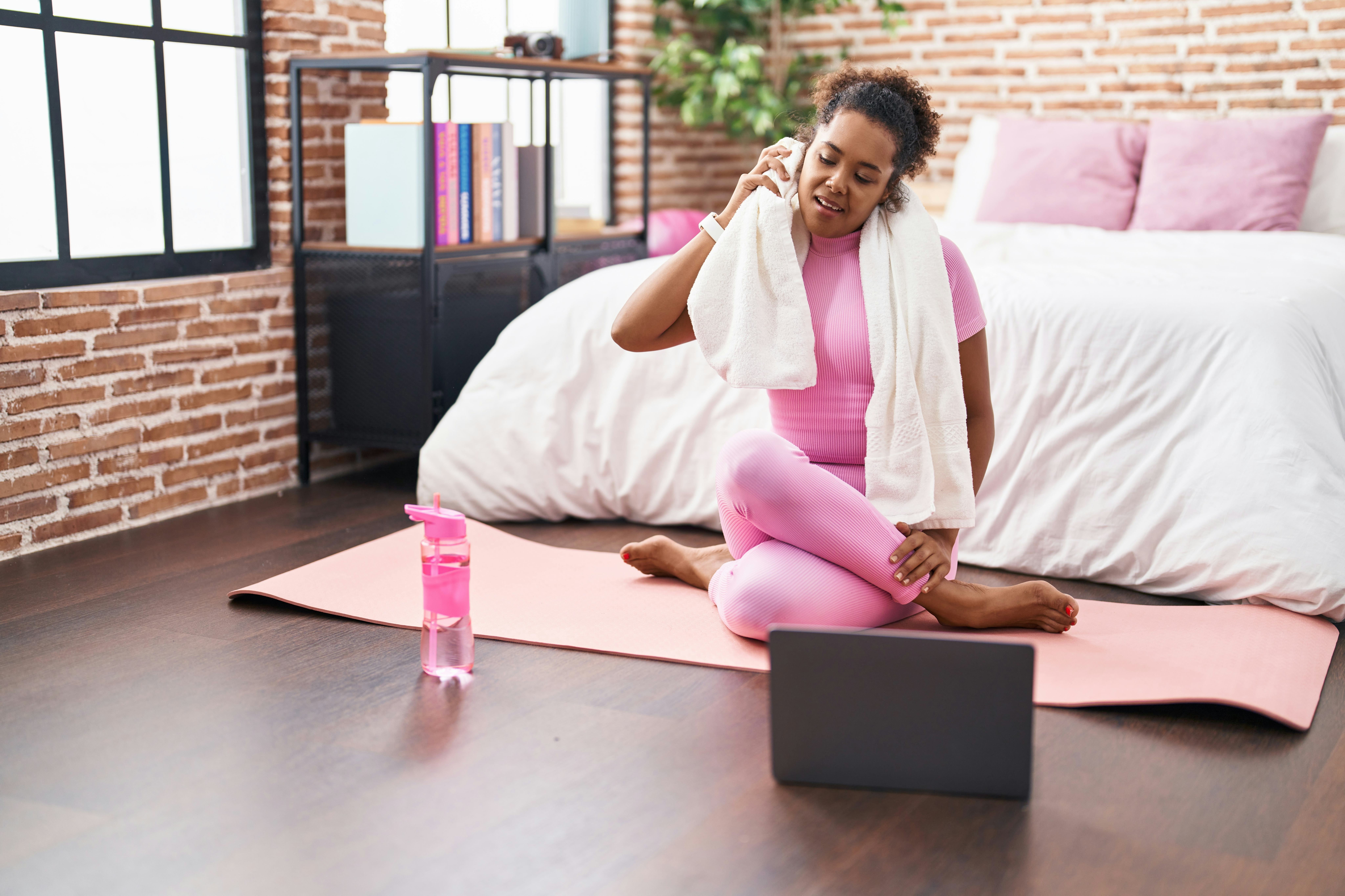 Taurus is all about staying in to do cardio yoga.