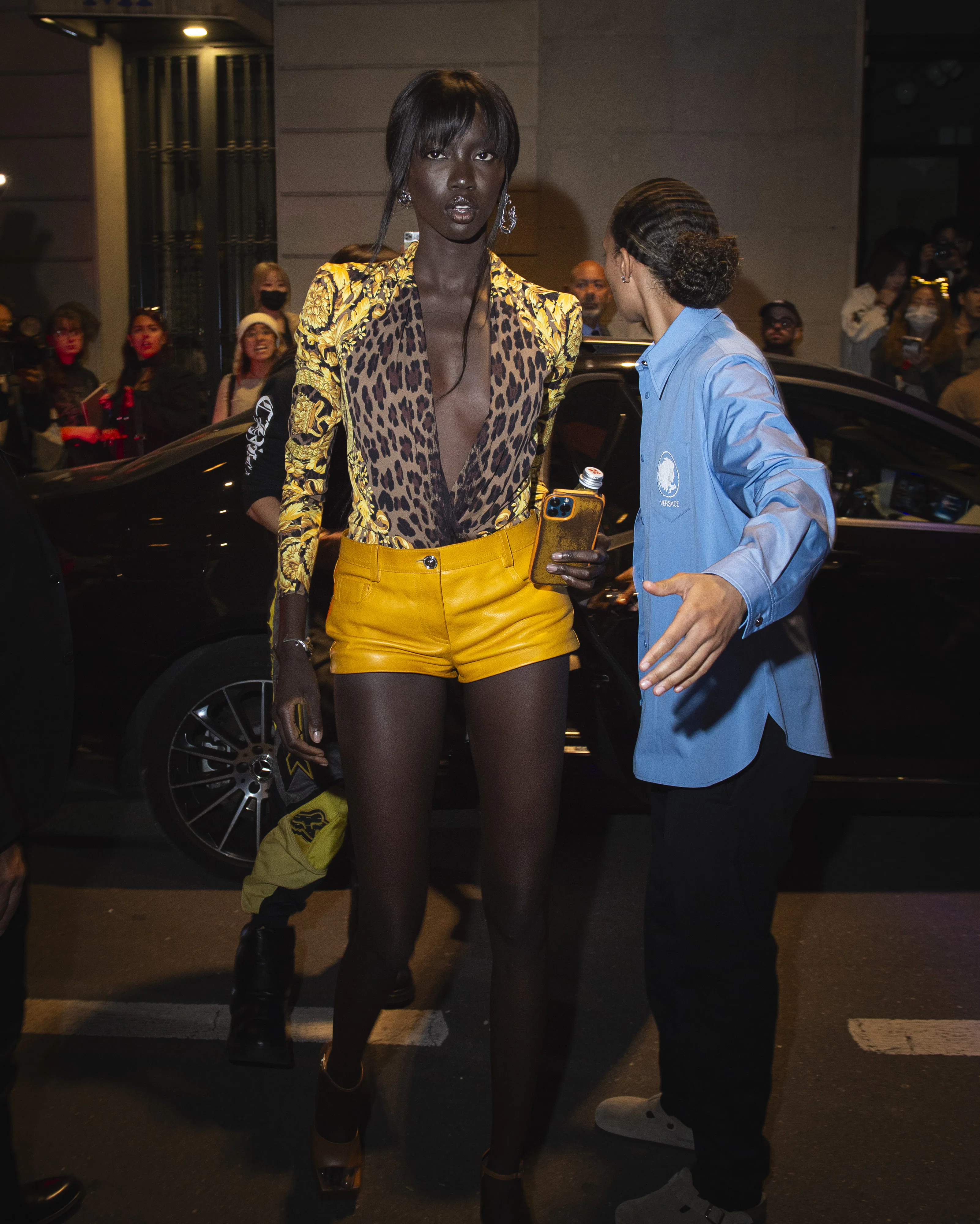 Anok Yai Had The Most Exciting Model Off-Duty Style Of Fashion Month